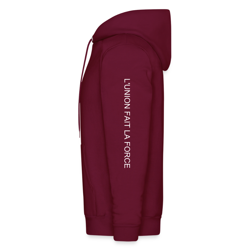 Men's Hoodie - burgundy