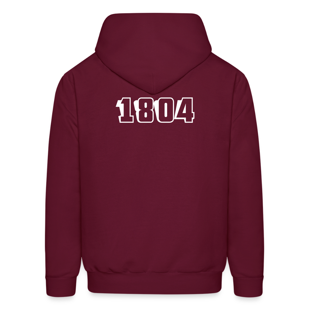 Men's Hoodie - burgundy